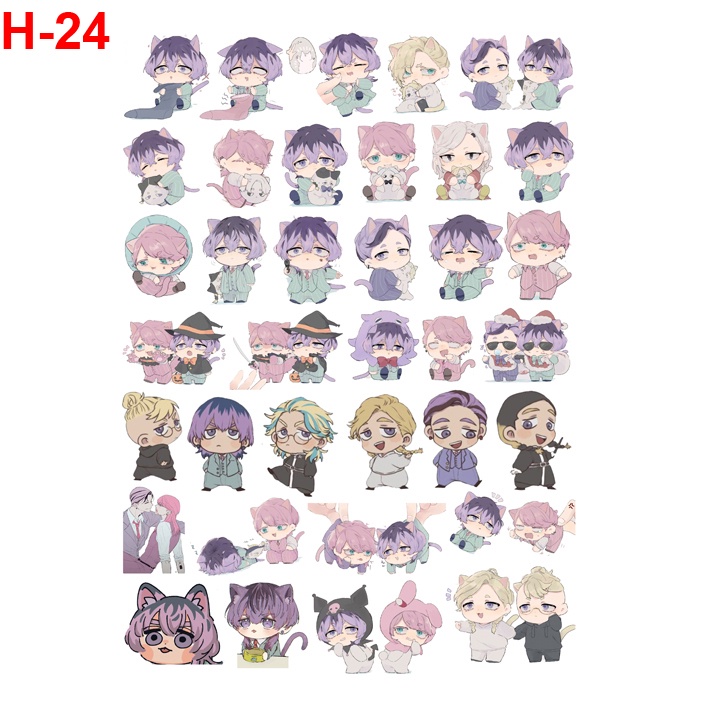 Sticker Hình dán Rindou Haitani Tokyo Revengers ảnh dán haitani tokyo revengers