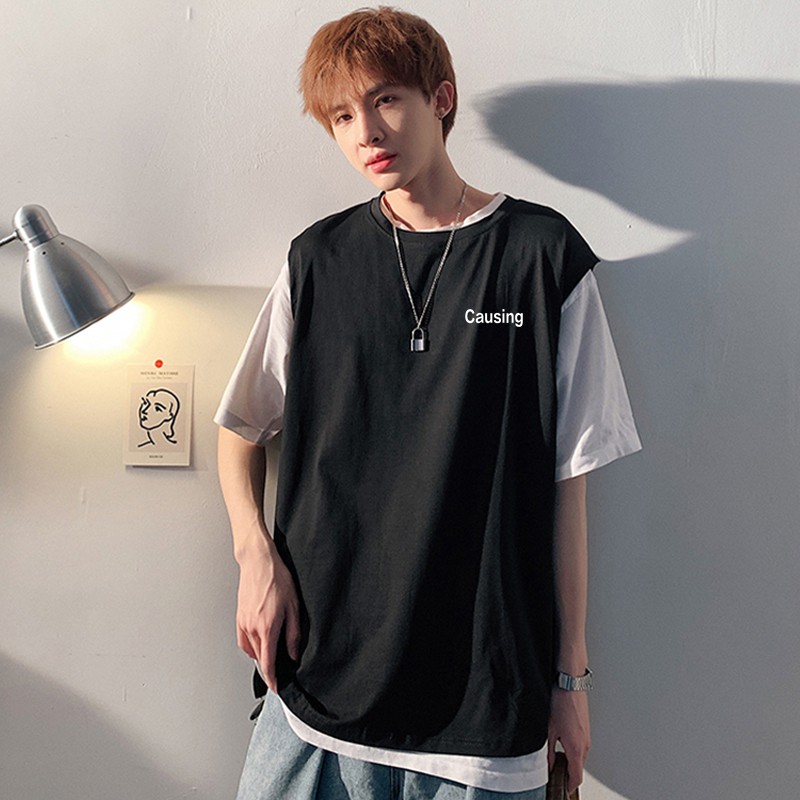 Áo Thun Thể Thao Không Tay In Chữ Trẻ Trung Cho Nam