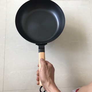 Chảo thép chống dính công nghệ đức chảo nhúng nito đáy bằng chiên xào siêu bền 26cm nhập khẩu