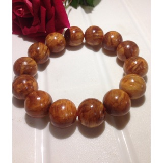 Vòng tay gỗ nu huyết long 16mm