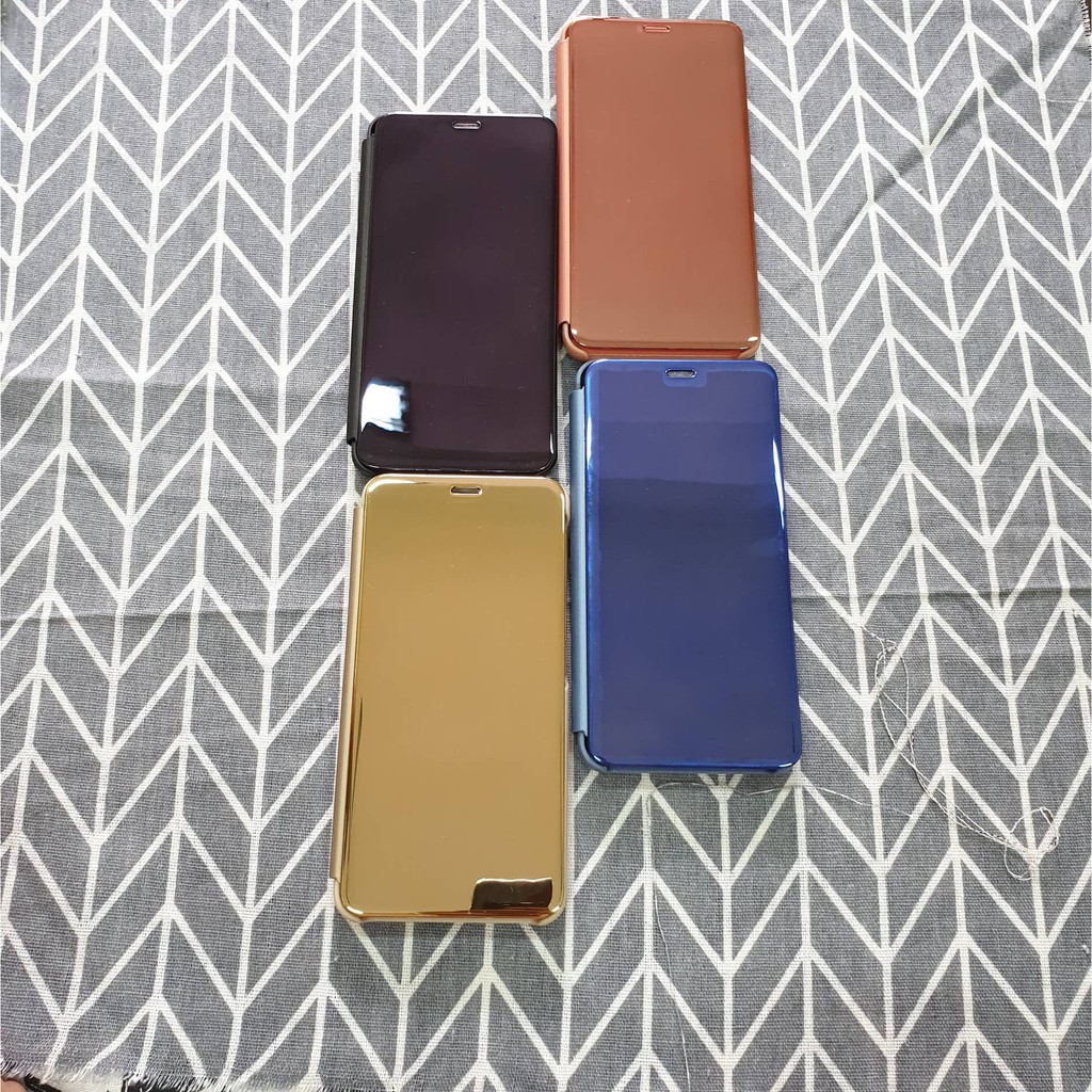 Bao Da Clear View Standing Cover Samsung A7 2018
