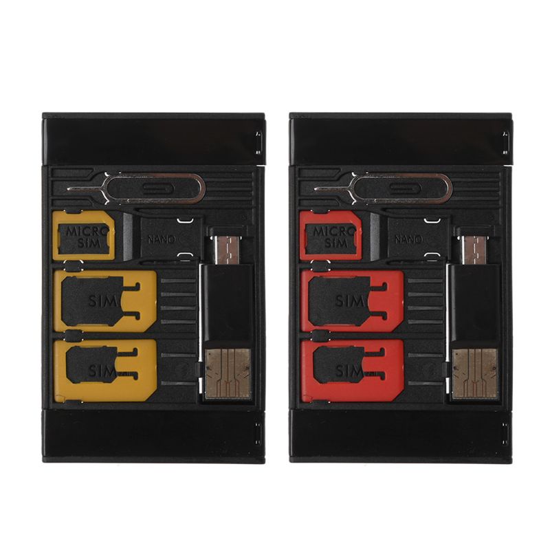 Túi Đựng Thẻ SIM Micro SIM Bằng Nhựa Nano Siêu Nhẹ Tiện Dụng