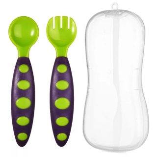 Set thìa dĩa ăn dặm cho bé a0049