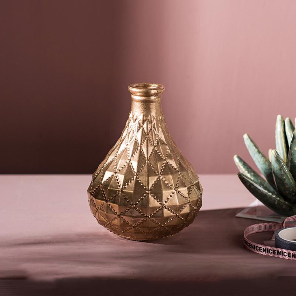 Bình hoa bằng thủy tinh thiết kế sang trọng hiện đại trang trí tiện dụng