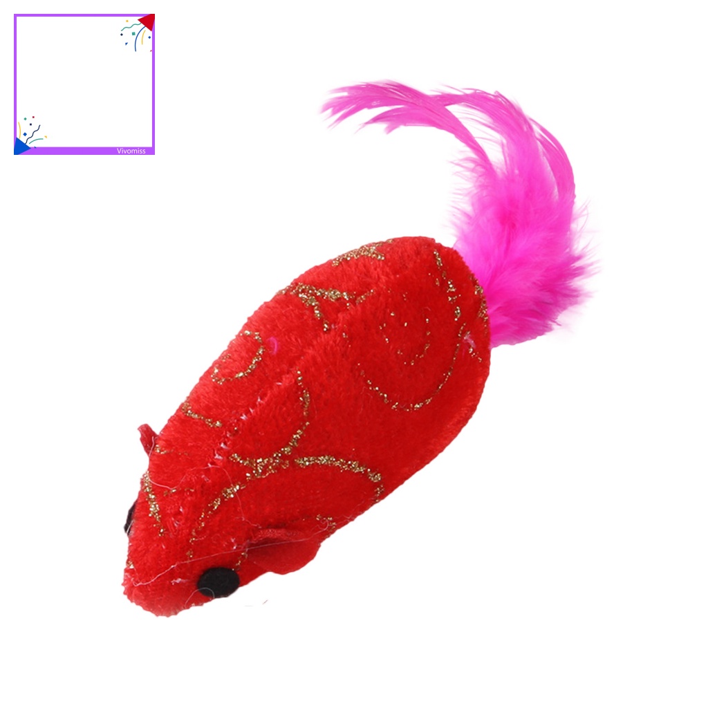 Đồ Chơi Nhồi Bông Giảm Căng Thẳng Kèm Catnip Mừng Năm Mới Cho Mèo Cưng