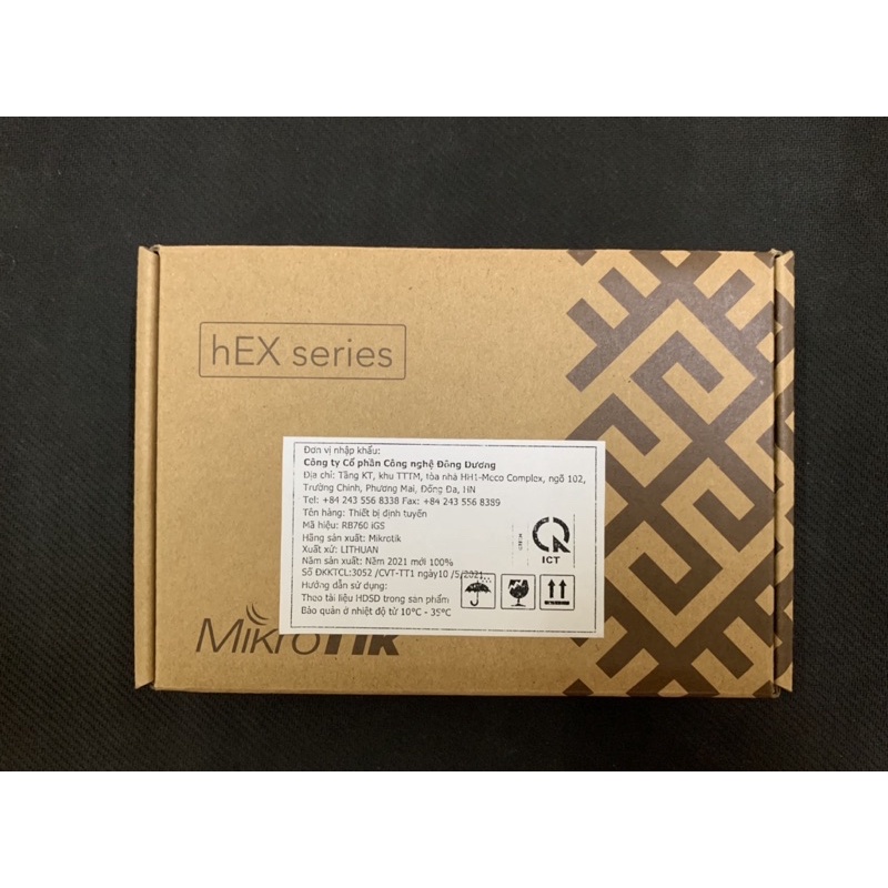 Bộ định tuyến Mikrotik RB760iGS
