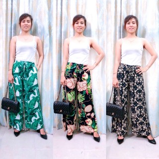 Quần culottes ống rộng . Quần thổ cẩm siêu mát (nhiều màu)