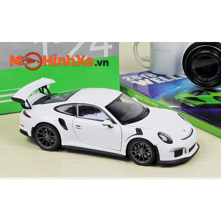 MÔ HÌNH XE PORSCHE 911 GT3 RS 2016 1:24 WELLY-FX