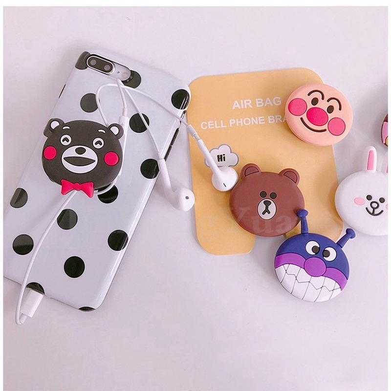 Giá đỡ popsocket thiết kế hình hoạt hình dễ thương với 19 mẫu tùy chọn cho điện thoại