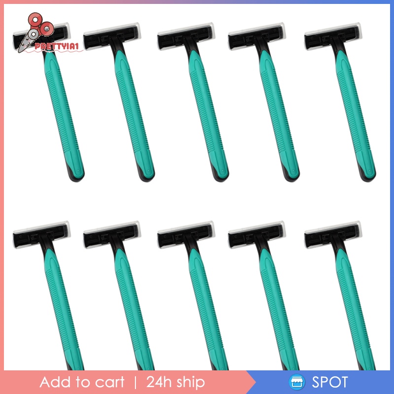 Bộ 10 Dao Cạo Râu Nhạy Cảm Dùng Một Lần Chất Lượng Cao