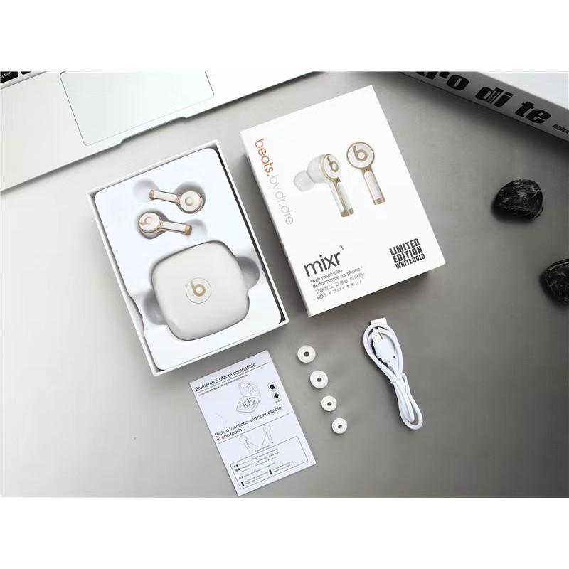 Tai Nghe Nhét Tai Bluetooth Không Dây 4d Beats Q7 Mixr Tws