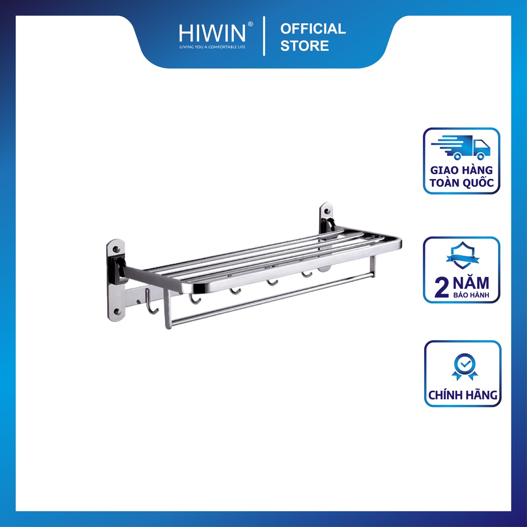 Giàn treo khăn, giá treo khăn di động inox 304 cao cấp HIWIN Y-012