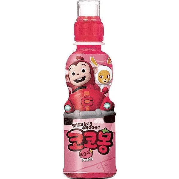 Combo 5 Nước Trái Cây Lợi Khuẩn Cho Trẻ Em Cocomong Vị Yogurt Táo Woongjin 200ml/Chai