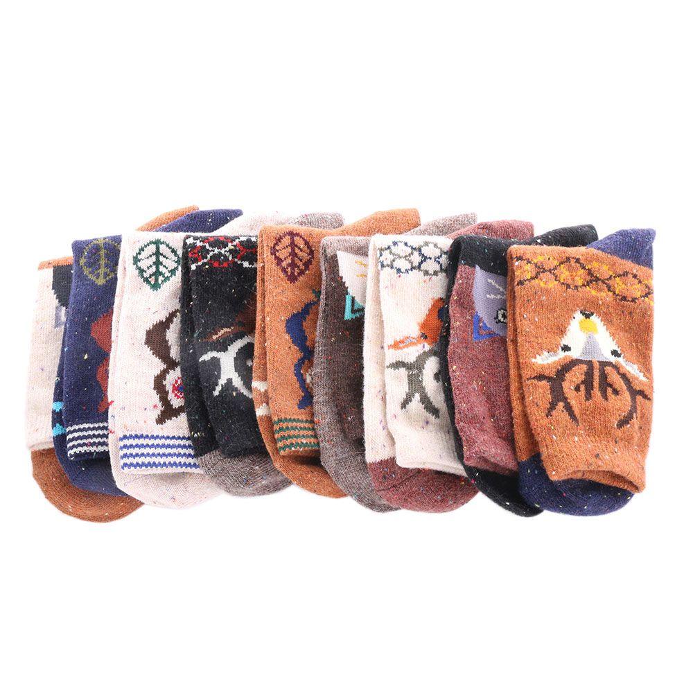 1 Đôi Tất Chân Cotton Hoạ Tiết Hoạt Hình Đáng Yêu