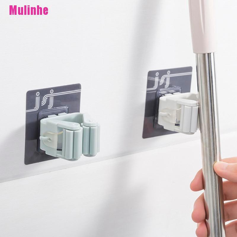 Giá Đỡ Chổi / Cây Lau Nhà Gắn Tường Tiện Dụng