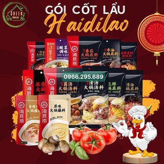 [HÀ NỘI] Gia Vị Lẩu Haidilao - Cốt Lẩu Tứ Xuyên có Sẵn Nhiều vị