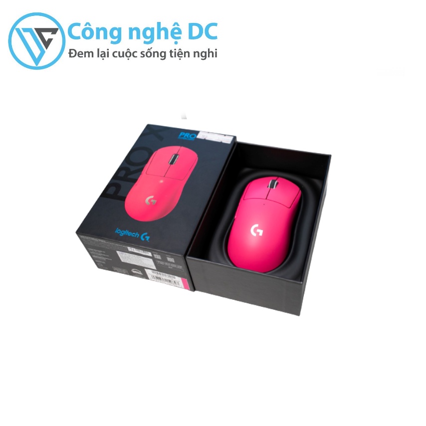 Chuột game không dây Logitech Pro X Superlight Magenta (USB/RGB/hồng)
