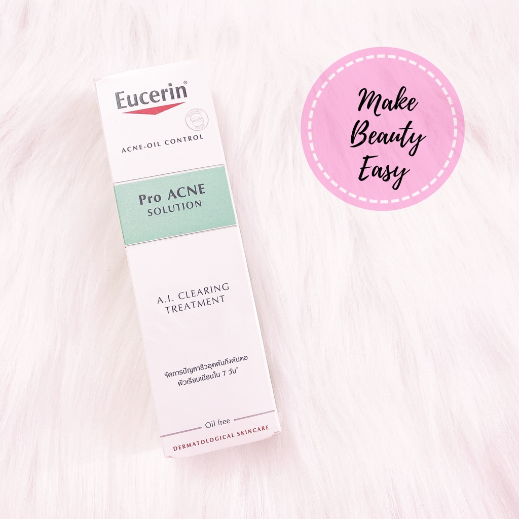 Eucerin ProAcne AI Clearing Treatment Tinh chất Eucerin làm mờ vết thâm, tái tạo da, ngăn ngừa mụn 40ml