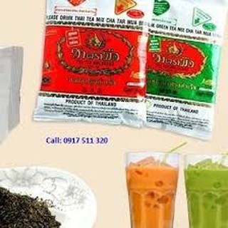 Combo 04 gói trà sữa Thái Xanh và Đỏ