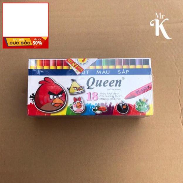 Bút sáp 18 mầu Queen - khách sỉ ib