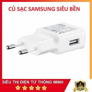 Củ Sạc Điện Thoại Samsung, Cốc Sạc USB Dùng Cho Điên Thoại Androi - Loại Siêu Bền