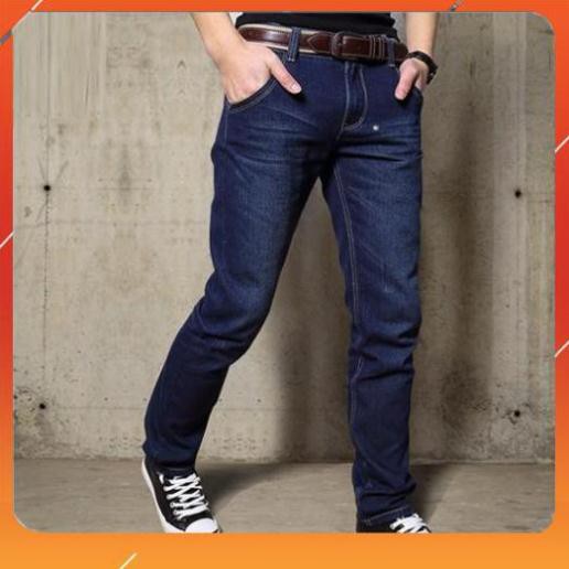 Quần jean nam ống suông vải dày nhều màu, size 28-36 (50-90kg) phù hợp với mọi lứa tuổi