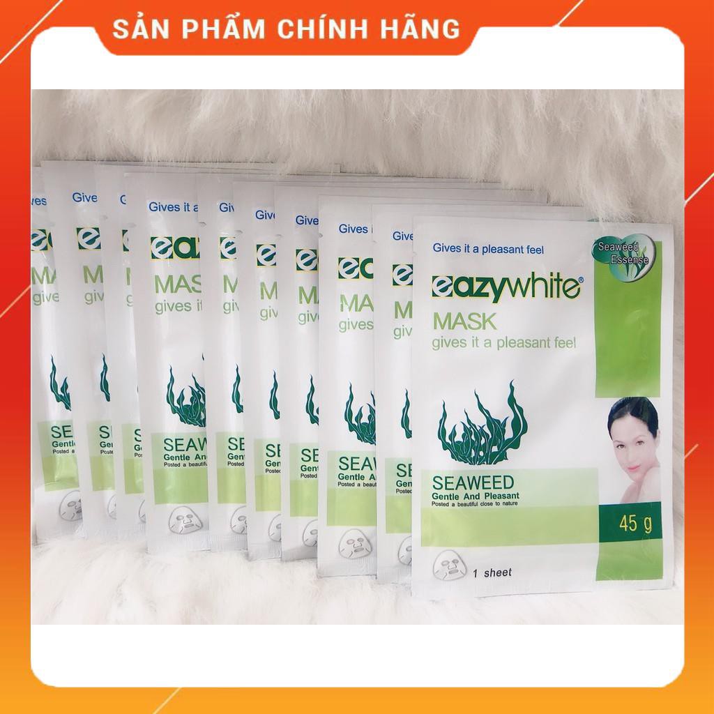 Mặt nạ Eazy White dưỡng trắng, dưỡng ẩm, thải độc, phù hợp mọi loại da [ĐỦ LOẠI - CHÍNH HÃNG]