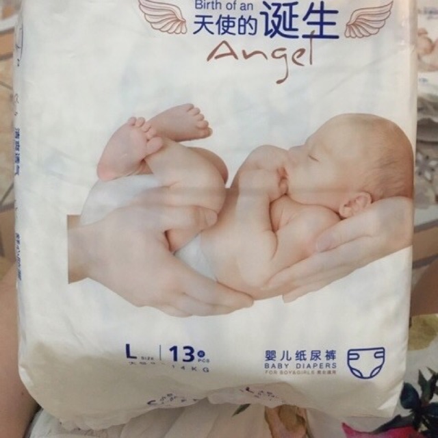 Bỉm Yubest Angel dán L13
