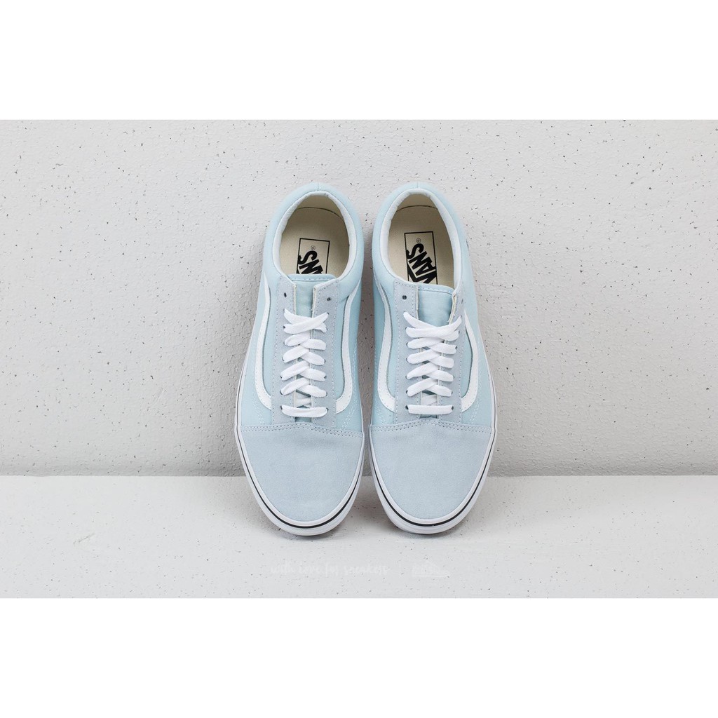 Giày Vans Chính Hãng Old Skool Baby Blue True White