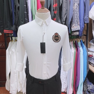 Sơ mi thêu logo KING (L-001)