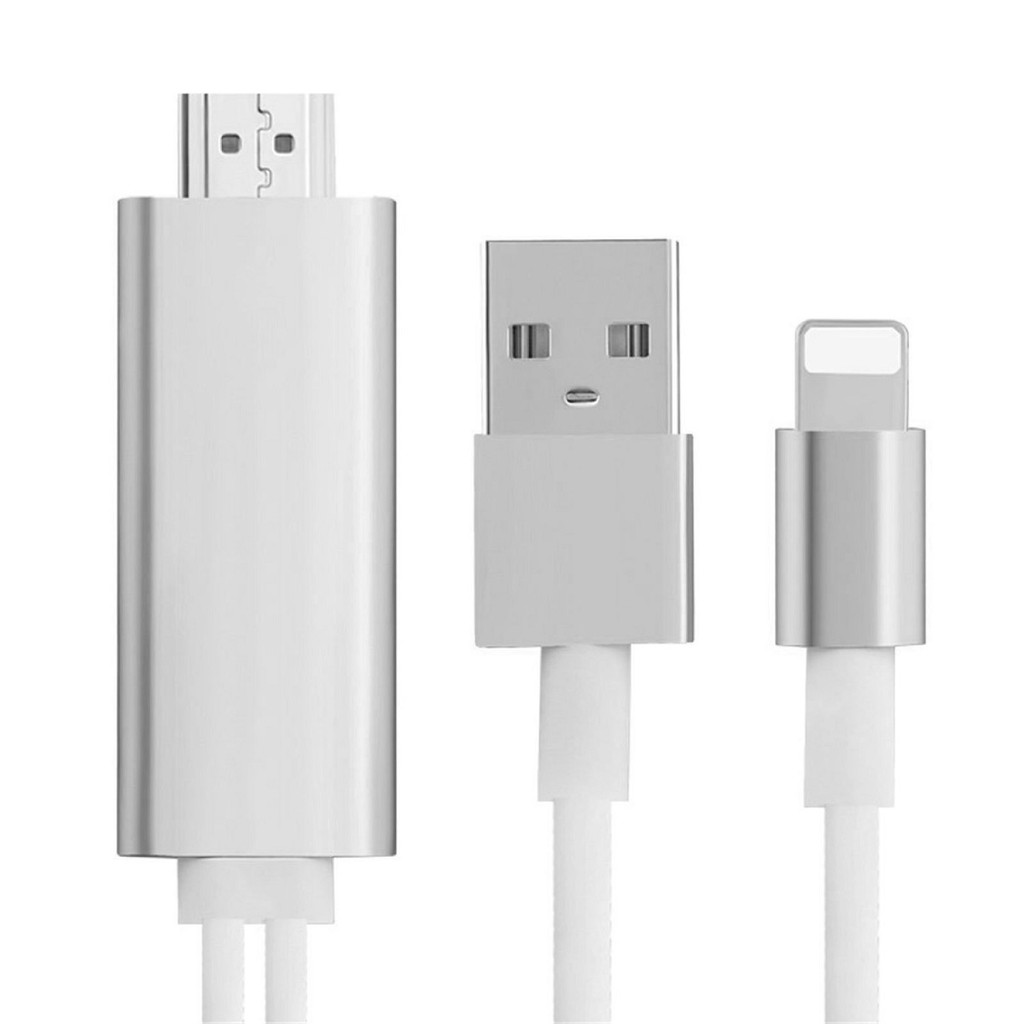 Cáp HDTV CABLE Lighting to HDMI A5-01 cho IOS (iPhone 5/5S, iPhone 6/6S/6Plus, iPad Mini, iPad Air)