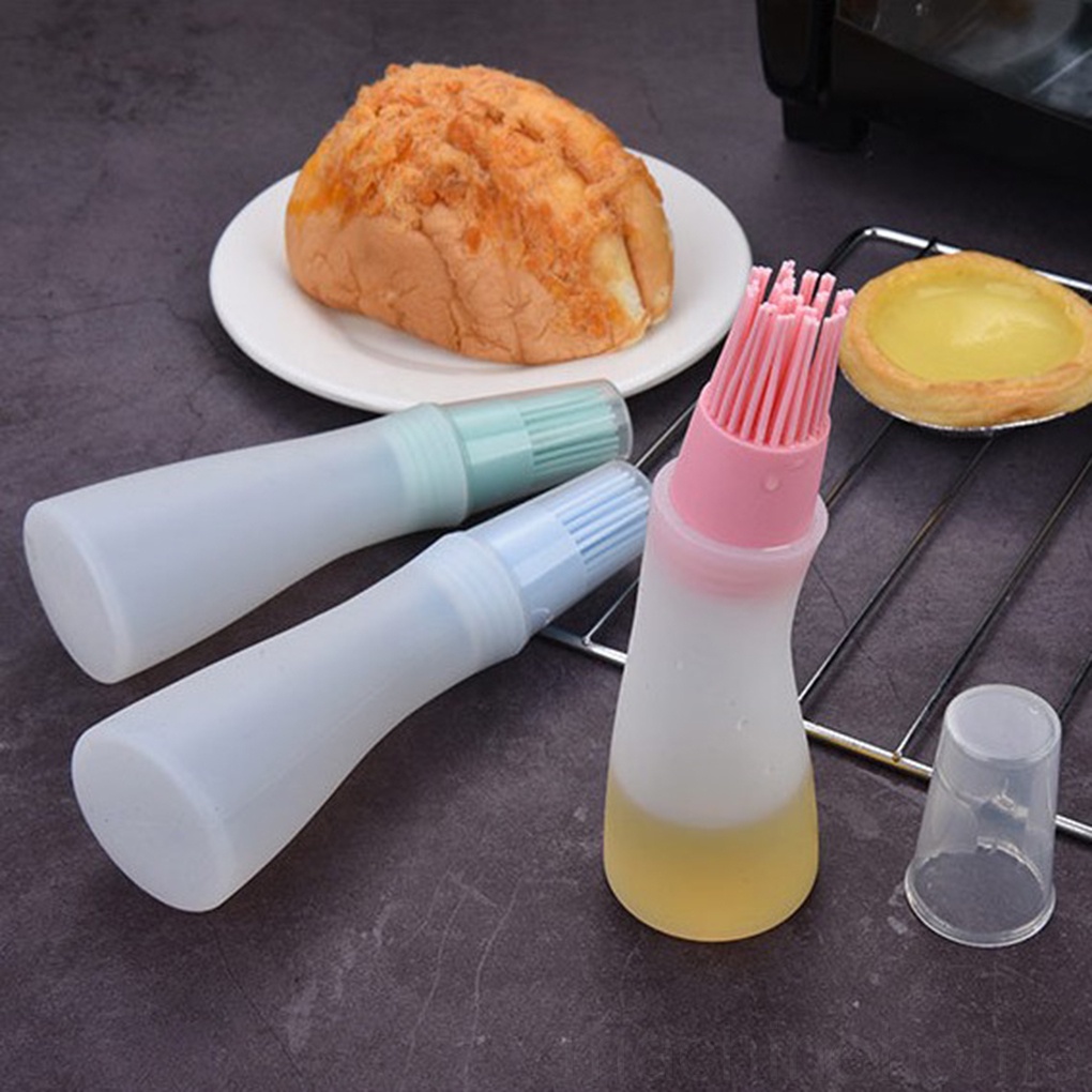 Silicone Cọ Quét Dầu Nướng Bbq Bằng Silicon Cách Nhiệt Tiện Dụng Cho Nhà Bếp