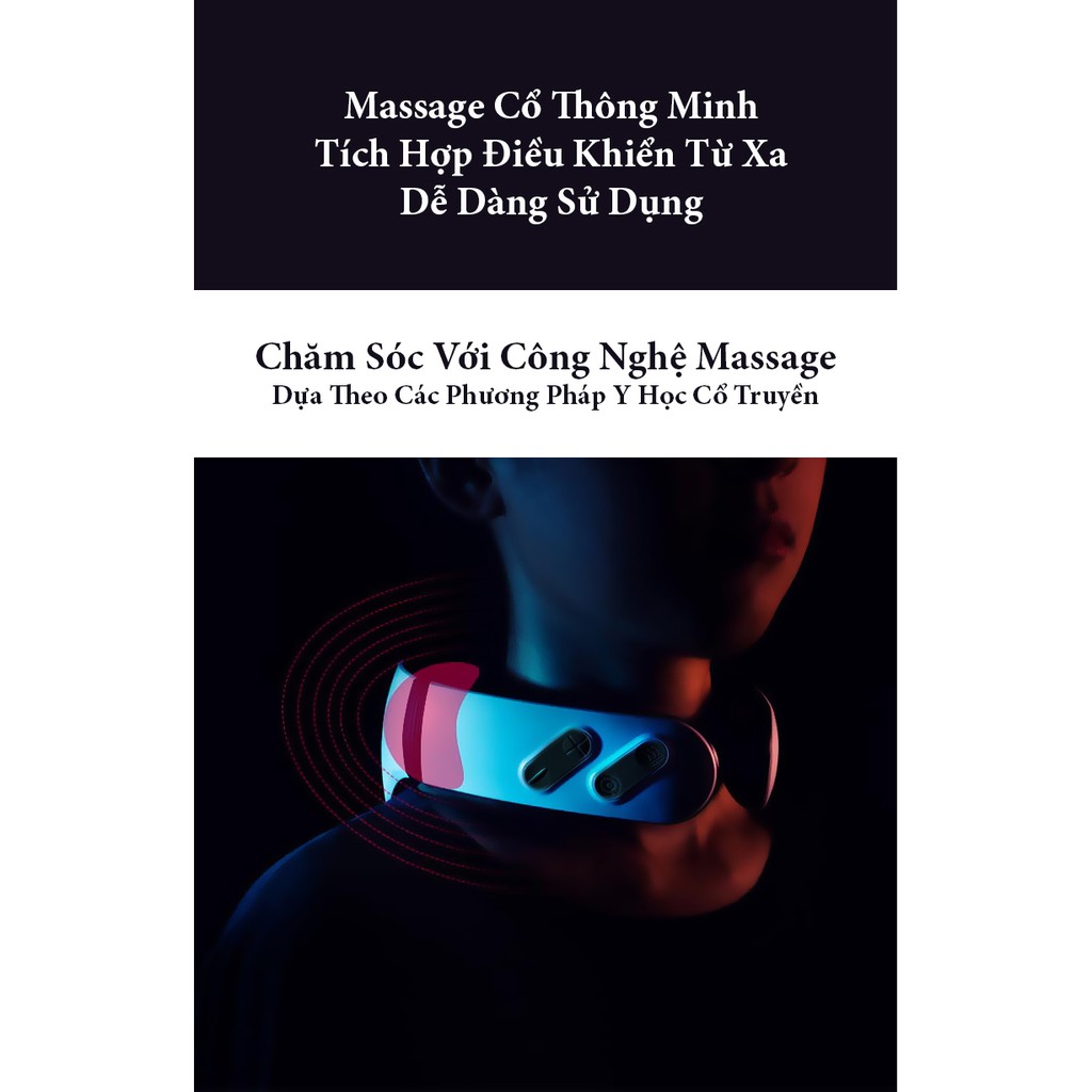 Máy Massage cổ 3D thông minh K-SKIN KD812A Cao Cấp- Chính Hãng