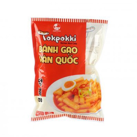 [COMBO] 500g Bánh Gạo Tokbokki Hàn Quốc kèm 230g sốt tương ớt Hàn Quốc