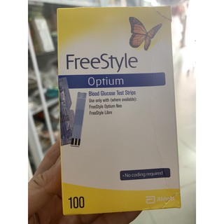 Que thử đường huyết Freestyle Optium 100 que.