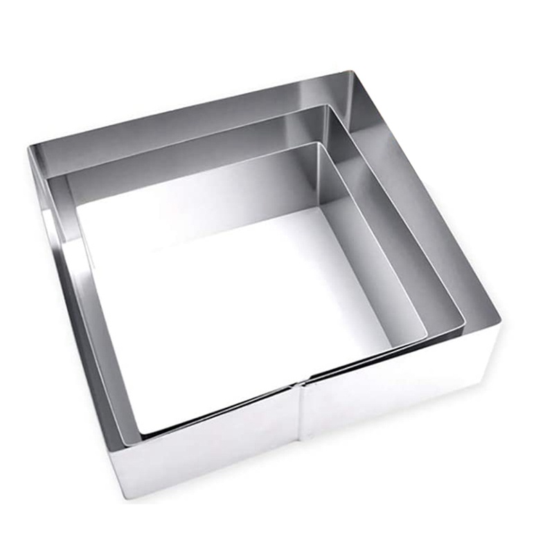 Set 3 Khuôn Làm Bánh Chống Dính Bằng Thép Không Gỉ