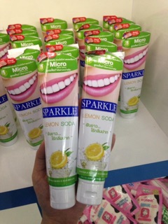 KEM ĐÁNH RĂNG SIÊU TRẮNG SPARKLE THÁI LAN 100G