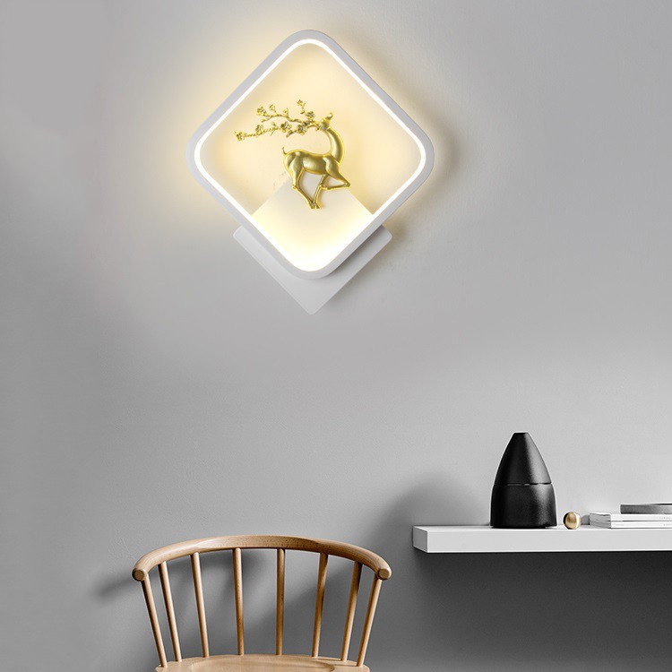 Đèn tường MONSKY DERGI 3 chế độ ánh sáng kiểu dáng độc đáo, sang trọng ánh sáng vàng dịu nhẹ đẹp mắt (Video thật)