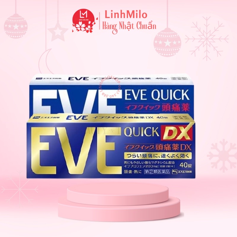 Hộp đựng viên Eve quick Ex/Dx 40v và 60v.