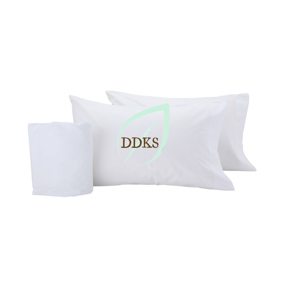 Ga giường khách sạn 5* cao cấp vải cotton cvc trắng trơn đủ size [ Nệm cao từ 5cm - 30cm ] | BigBuy360 - bigbuy360.vn