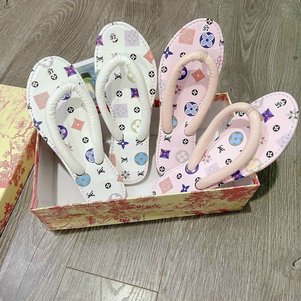 Dép Lê nữ kẹp ngón / xỏ ngón đi chơi đi biển rẻ đẹp.