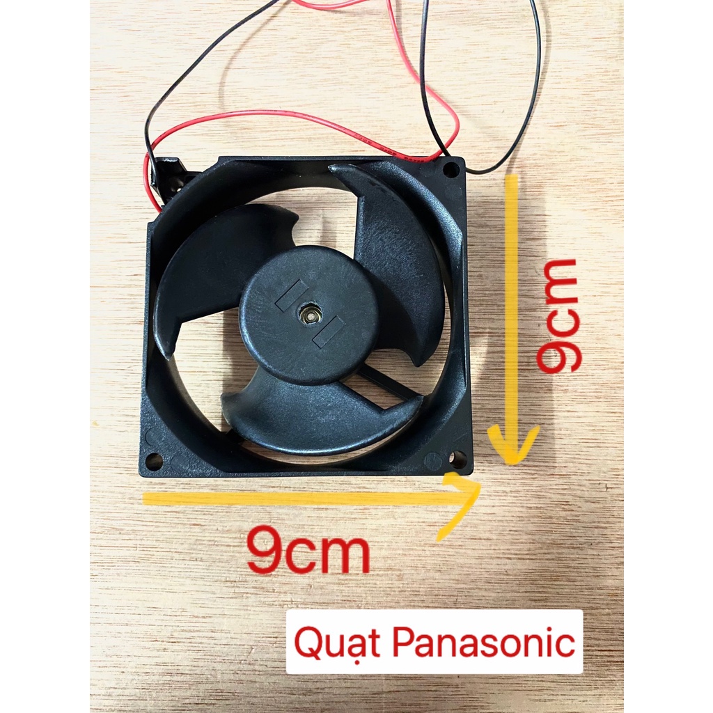 Quạt tủ lạnh Panasonic 9*9cm 2 dây 8V
