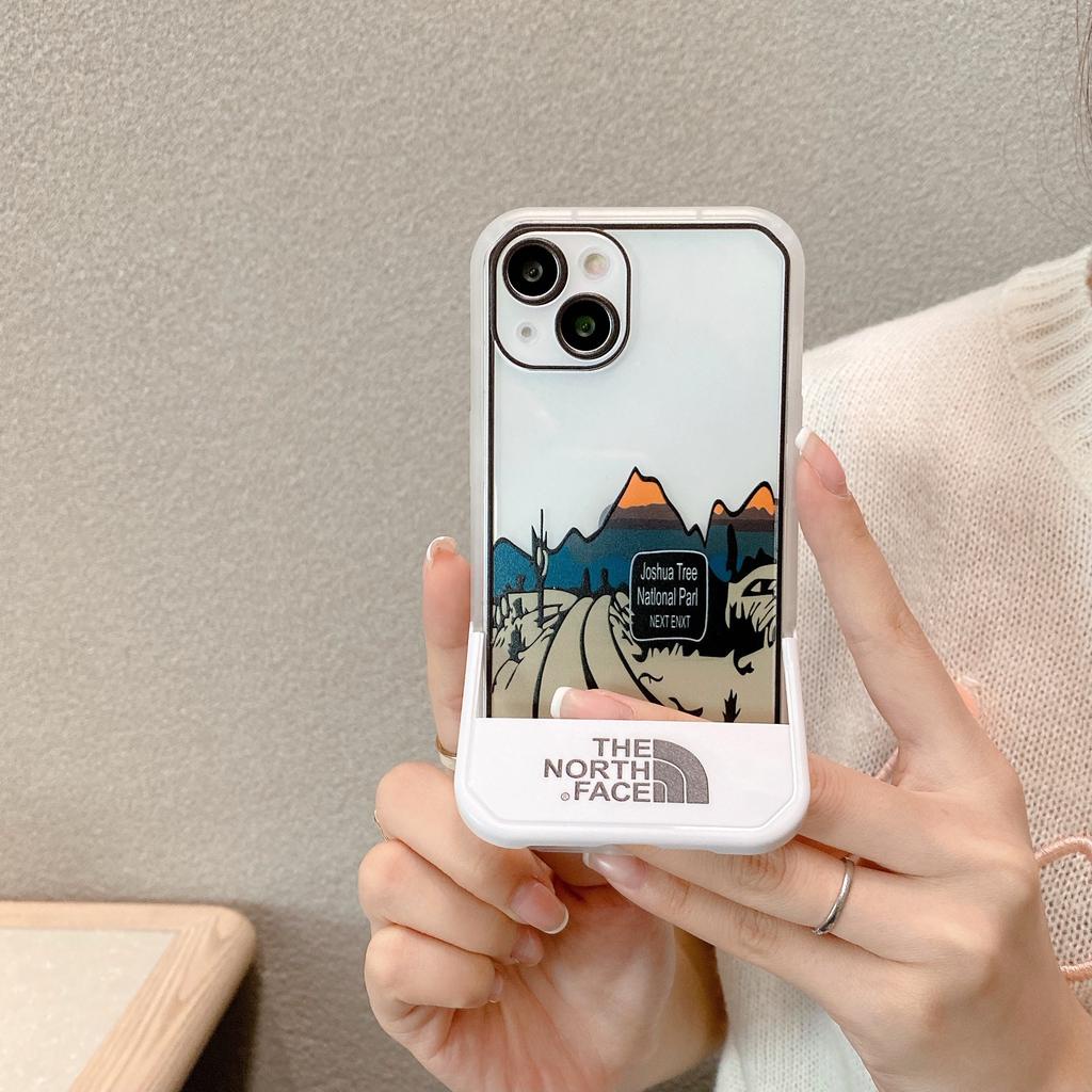 Ốp Điện Thoại Có Giá Đỡ Hình Bắc Âu Cho IPhone 13Promax 12 11 7plus X XR