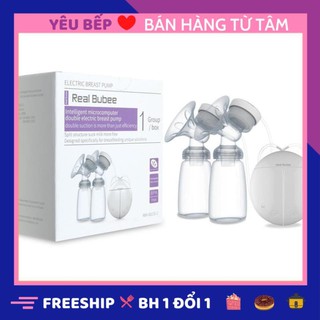 Máy hút sữa điện đôi Real Bubee