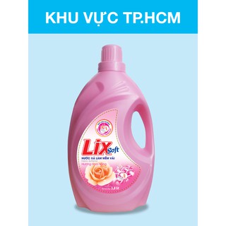 Combo 3 chai nước xả Lix 3,8 lít