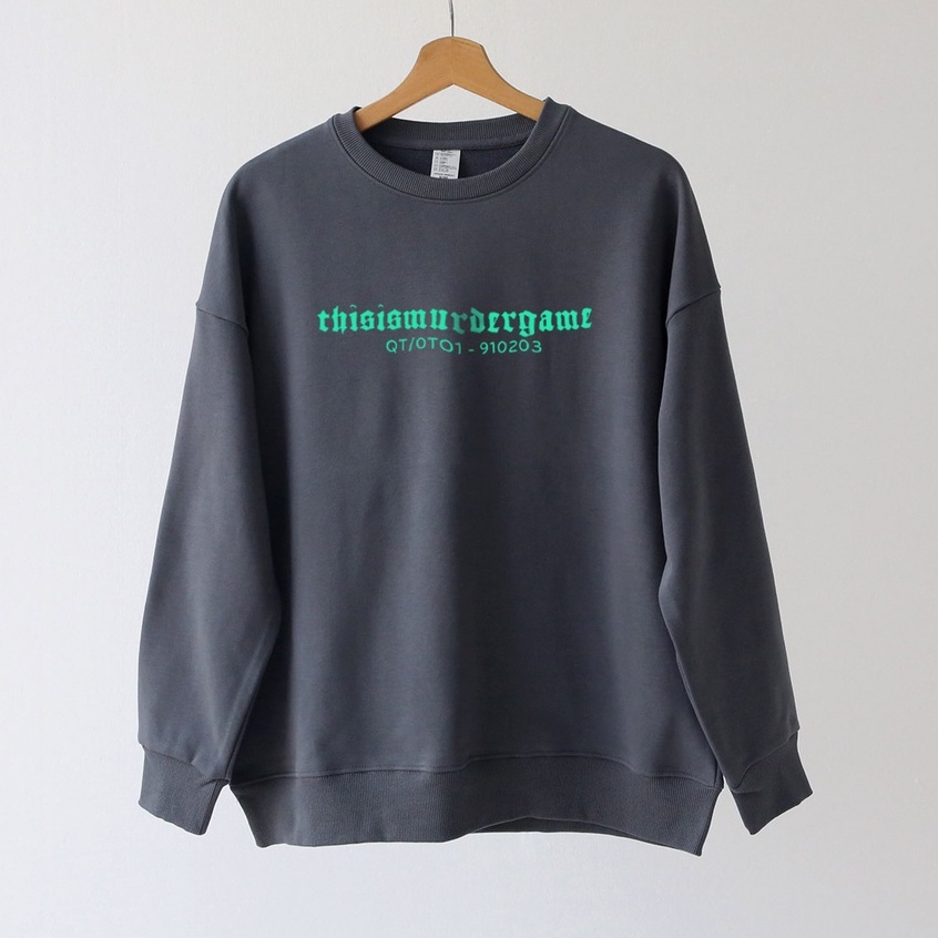 Áo sweater unisex nam nữ form rộng Qt.house nỉ dài tay SWBC01 | BigBuy360 - bigbuy360.vn