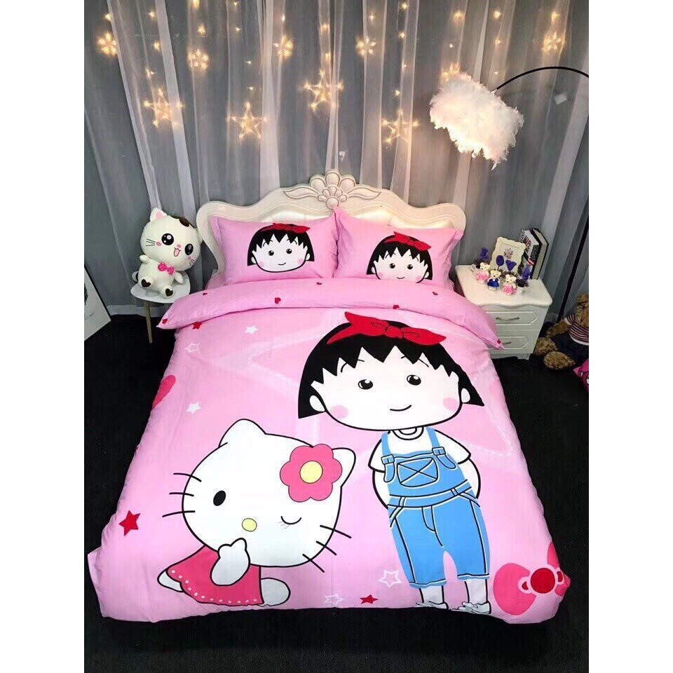 [GIÁ HỦY DIỆT] 40 mẫu vỏ chăn ga gối cotton 3D hoạt hình mới nhất (chat chọn mẫu) | BigBuy360 - bigbuy360.vn