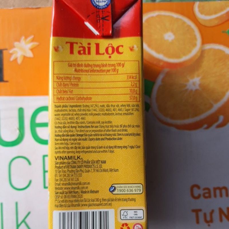 SỮA ĐẶC VINAMILK TÀI LỘC 1284KG.DATE LUÔN MỚI