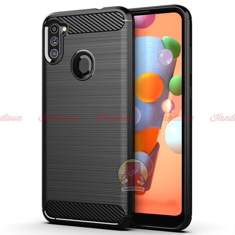 Ốp Lưng Samsung Galaxy A11 Chống Sốc Vân Phay Xước