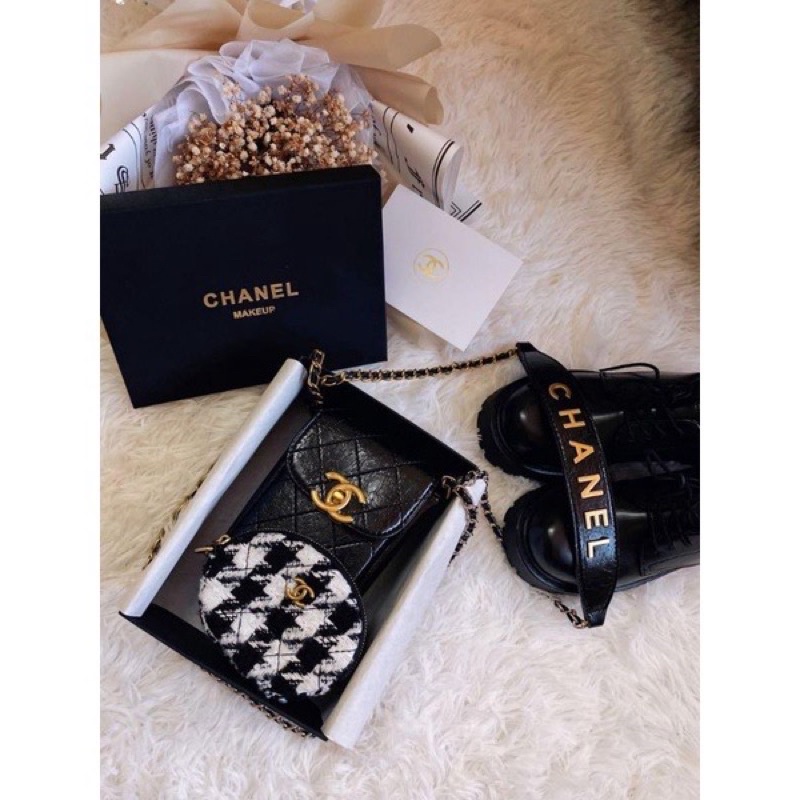 TÚI GIFT CHA.NEL PHONE BAG BEAUTY - FREESHIP FULLBOX - HÀNG CÓ SẴN